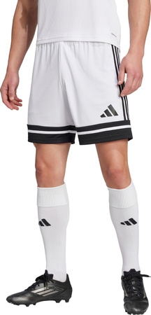 Spodenki męskie adidas Squadra 25 biało-czarne JH3412