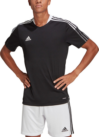 Koszulka męska adidas Tiro 21 Training Jersey czarna GM7586