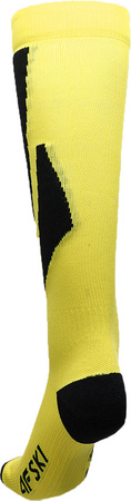 Skarpety narciarskie męskie 4F FNK M109 żółte 4FWAW23UFSOM109 72S