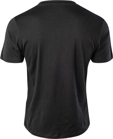 Męska koszulka z krótkim rękawem bawełniana Magnum Ellib czarny rozmiar XXL