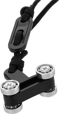 Hula hop black z wypustkami i obciążnikiem HMS hhw11 plus size