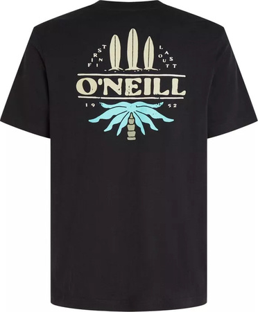 Męska koszulka z krótkim rękawem O'neill O'NEILL BEACH GRAPHIC T-SHIRT black out rozmiar L