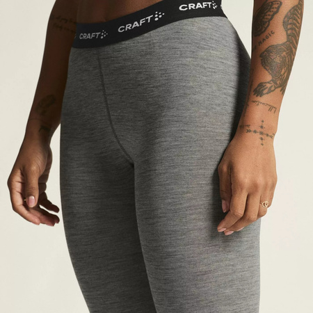 Damska bielizna termoaktywna zestaw góra dół bluza koszulka legginsy spodnie Craft WOOL MERINO rozmiar M