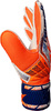 Rękawice bramkarskie Reusch Attrakt Solid Junior biało-pomarańczowo-niebieskie 5572516 2500