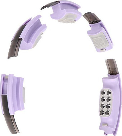 Zestaw Hula hop magnetyczny HHM13 z licznikiem HMS pas wyszczuplający br163