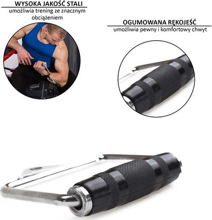 Uchwyt wyciągu atlasu HMS UW01 pojedyńczy obrotowy