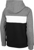 Bluza dla chłopca 4F czarno-szara HJZ22 JBLM003 24M