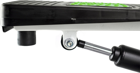 Stepper z ruchomymi ramionami i linkami HMS S3085 zielono-biały