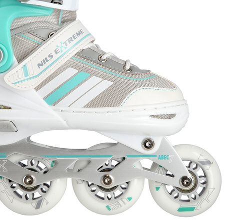 Łyżworolki z wymienną płozą figurową 2w1 Nils Extreme rozmiar S (29-33)