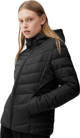 Kurtka damska puchowa 4F F095 czarna 4FSS23TDJAF095 20S