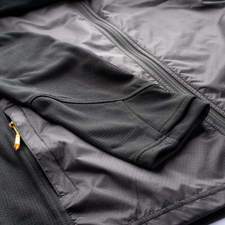 Męska bluza Iguana Selva II czarna rozmiar XL