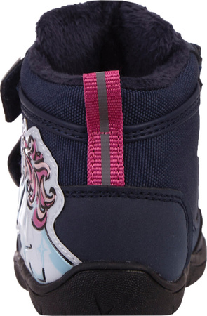 Buty dziecięce Kappa Flake Tex granatowo-różowe 280021M 6722