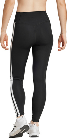 Legginsy damskie adidas Optime Essentials 3-Stripes 7/8 czarne JD6545