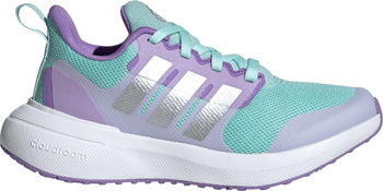 Buty dziecięce adidas FortaRun 2.0 Cloudfoam Lace niebiesko-fioletowe ID2363