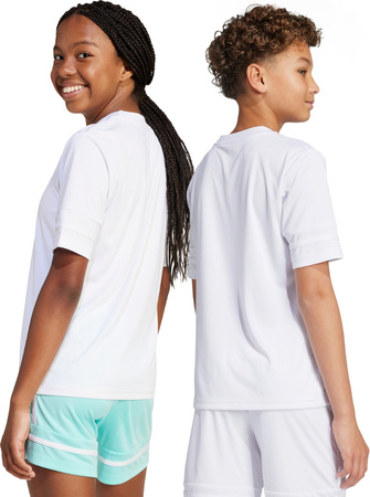 Koszulka dla dzieci adidas Squadra 25 biała JJ0058