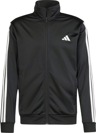 Dres męski adidas Sportswear Basic 3-Stripes Tricot czarny JI8858