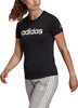 Koszulka damska adidas Essentials Slim T-Shirt czarna GL0769