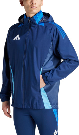 Kurtka męska adidas Tiro 24 Competition All-Weather niebieska IR9520