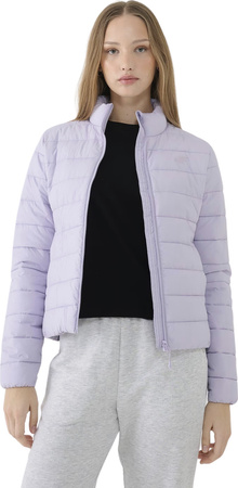 Kurtka damska puchowa 4F F533 jasny fiolet 4FWSS25TDJAF533 52S