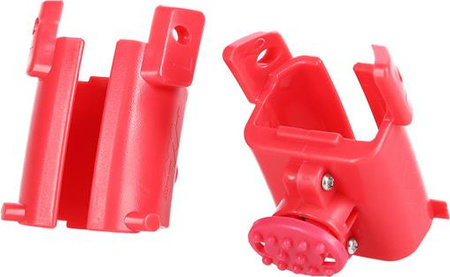 Hula hop z obciążnikiem fh01 czerwone