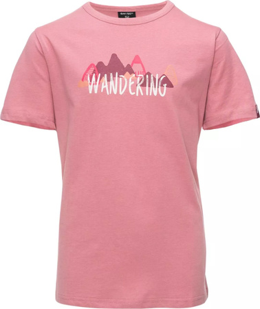 Dziecięca koszulka z krótkim rękawem Hi-tec ARETA JRG rozmiar 164 [cze]