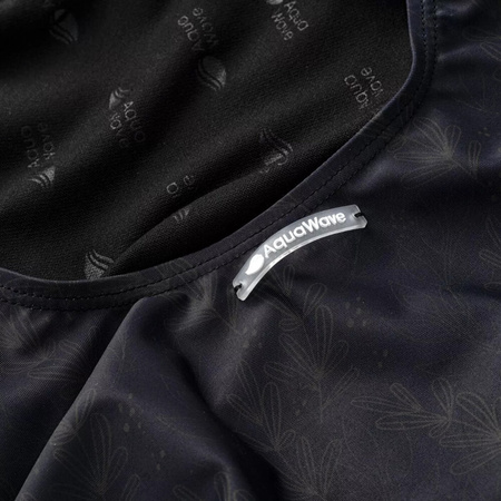 Dziecięcy strój kostium kąpielowy Aquawave Salava Jr czarny rozmiar 164