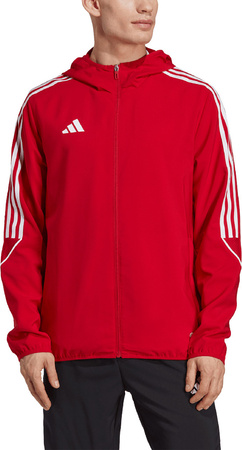 Kurtka męska adidas Tiro 23 League Windbreaker czerwona IA1618