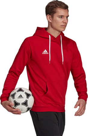 Bluza męska adidas Entrada 22 Hoody czerwona H57514