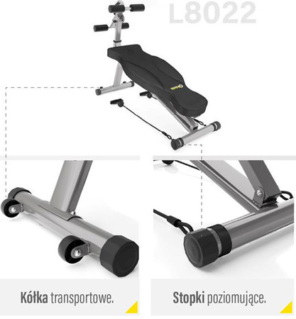 Ławka do ćwiczeń HMS Premium L8022