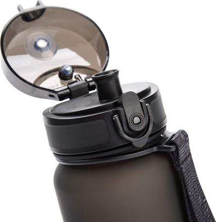 Bidon sportowy Meteor 650ml czarny 74584