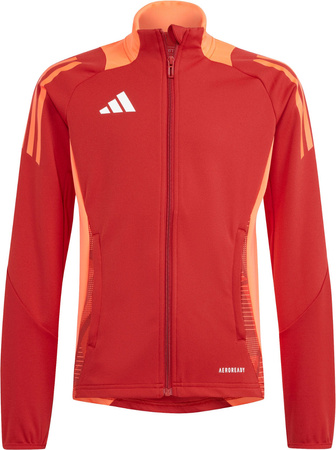 Bluza dla dzieci adidas Tiro 24 Competition Training czerwono-pomarańczowa IR5500