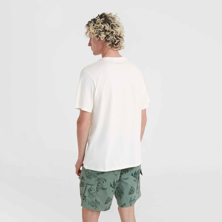 Męska Koszulka Z Krótkim Rękawem O'neill Logo T-shirt snow white rozmiar M