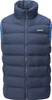 Męska kamizelka bezrękawnik puchowy pikowany Hi-Tec Sanis granatowy rozmiar XXXL