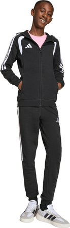 Bluza dla dzieci adidas Tiro 26 League Sweat Full Zip Hoodie czarna KF3324