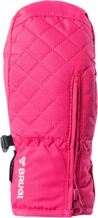 Dziecięce rękawice narciarskie Brugi 3ZCG różowe rozmiar 116/122