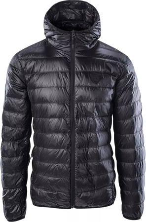 Męska kurtka pikowana kaczy puch Iguana Marcho czarny rozmiar M