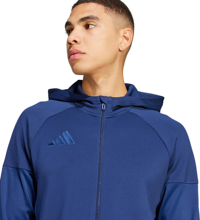 Bluza męska adidas Tiro 25 Full-Zip Hoodie granatowa JC5131