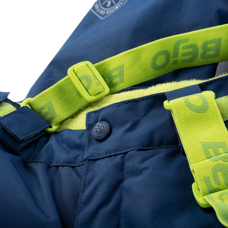 Dziecięce spodnie narciarskie softshellowe Bejo Jarmo Kdb membrana 10000mm rozmiar 116