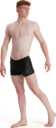 Męskie kąpielówki Speedo Medley Logo Asht Am black/ardesia rozmiar 32