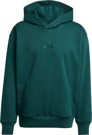 Bluza męska adidas ALL SZN Fleece Hoodie zielona KB8527