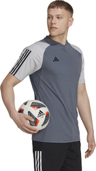 Koszulka męska adidas Tiro 23 Competition Jersey szara HP1906
