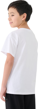 Koszulka dla chłopca 4F M2330 biała 4FJWMM00TTSHM2330 10S