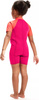 Dziecięcy strój kąpielowy Speedo LTS WSUT 1PC IF cherry pink/coral rozmiar 3