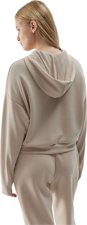 Bluza damska 4F F1002 beżowa 4FWSS24TSWSF1002 83S
