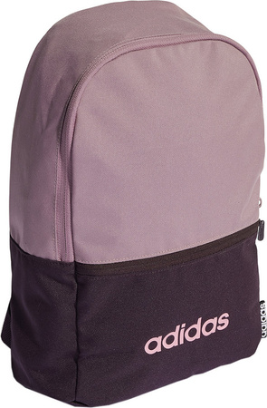 Plecak szkolny miejski sportowy adidas Kids Classic różowo-bordowy HN1616