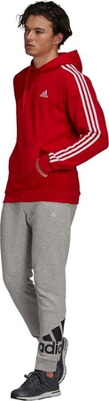Bluza męska adidas Essentials Fleece czerwona GU2523