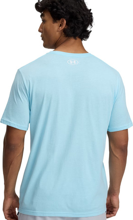 Koszulka męska Under Armour Team Issue Wordmarsk SS jasno-niebieska 1329582 494