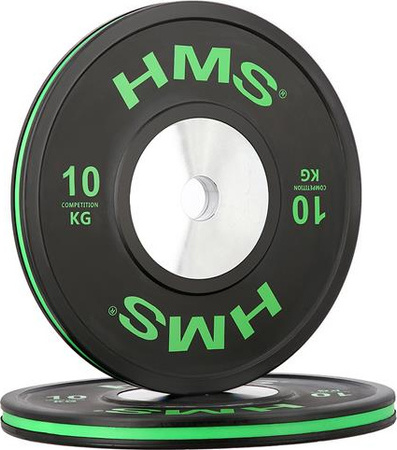 Zestaw talerzy olimpijskich bumper HMS BTBR set 8 sztuk