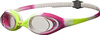 Dziecięce okularki Arena Spider Jr lime_fuchsia_white,clear rozmiar uniwersalny