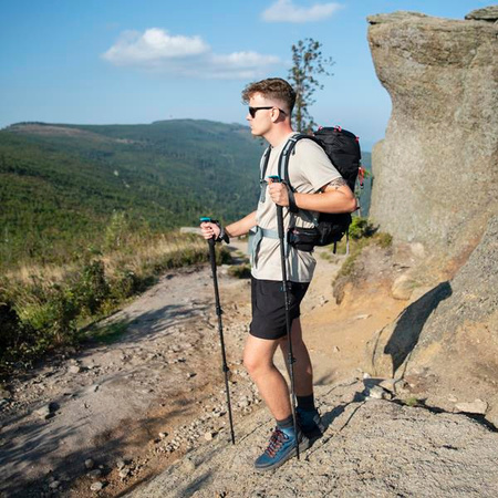 Kijki trekkingowe Nils Carbon TK8607 regulowane 65-135cm